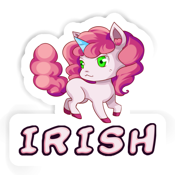 Sticker Irish Einhorn Notebook Image