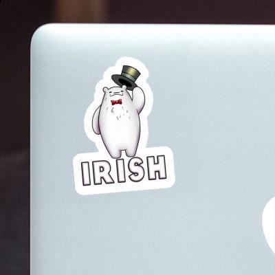 Irish Autocollant Ours polaire Irish Autocollant Ours polaire Image