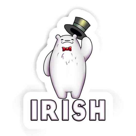 Irish Autocollant Ours polaire Laptop Irish Autocollant Ours polaire Laptop Image