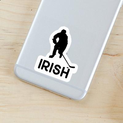 Sticker Eishockeyspieler Irish Image