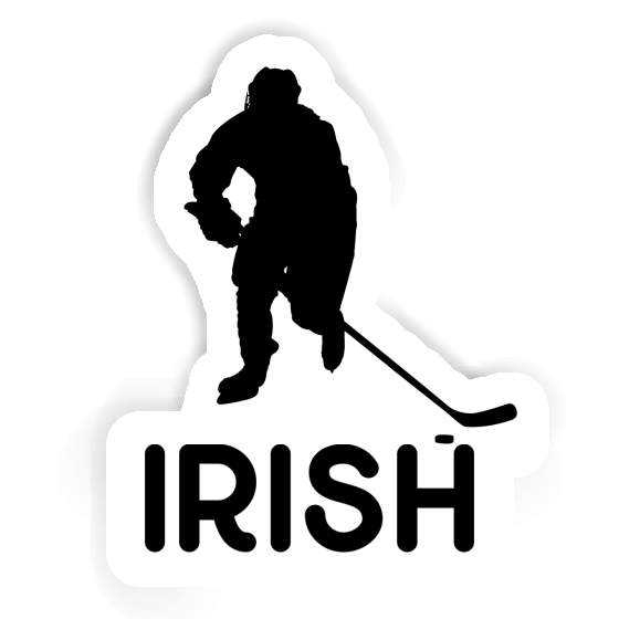 Sticker Eishockeyspieler Irish Notebook Sticker Eishockeyspieler Irish Gift package Image