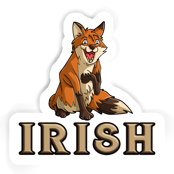 Irish Autocollant Renard Notebook Irish Autocollant Renard Gift package Image