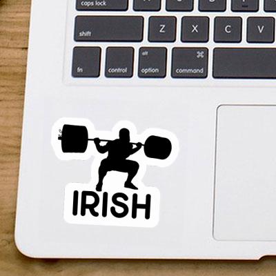 Sticker Irish Weightlifter Image