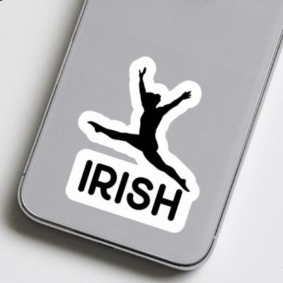 Sticker Irish Gymnast Notebook Sticker Irish Gymnast Gift package Image