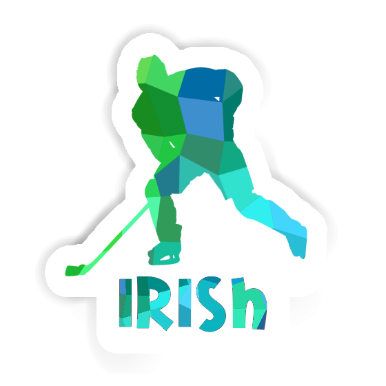 Sticker Irish Eishockeyspieler Notebook Sticker Irish Eishockeyspieler Notebook Image