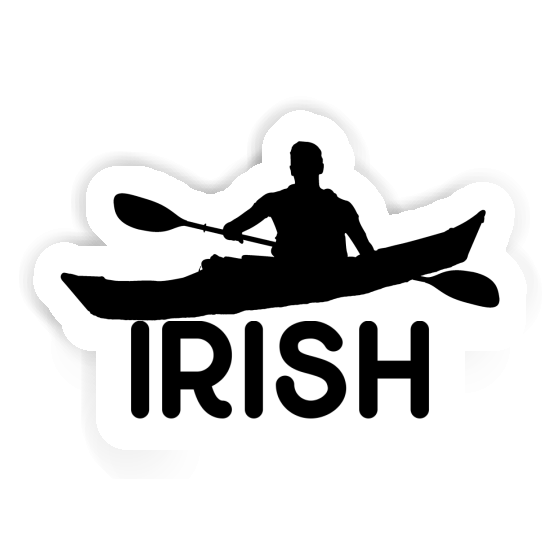 Irish Sticker Kajakfahrer Laptop Image