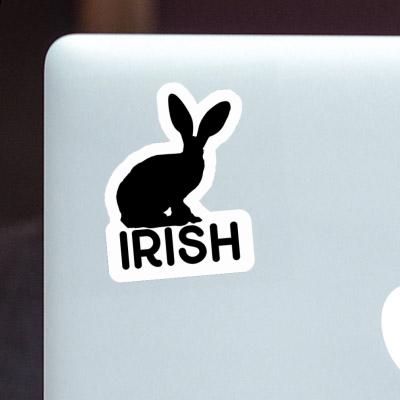 Sticker Irish Hase Notebook Image