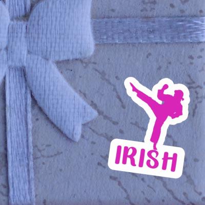 Irish Aufkleber Karateka Image