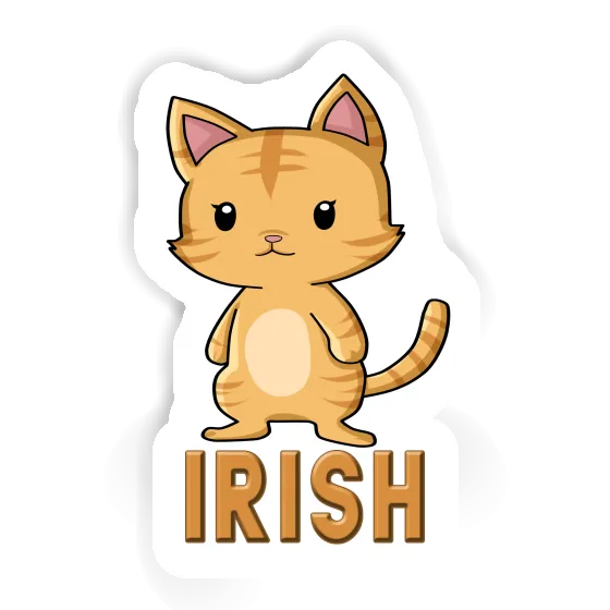 Aufkleber Katze Irish Notebook Aufkleber Katze Irish Gift package Image