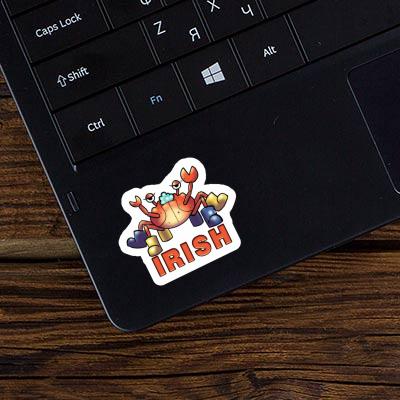 Sticker Krabbe Irish Notebook Image