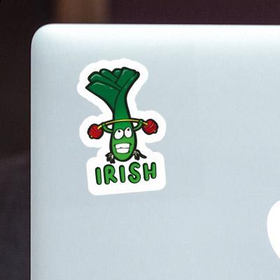 Sticker Irish Weightlifter Notebook Sticker Irish Weightlifter Gift package Image