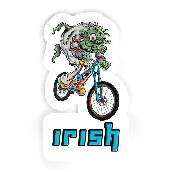 Sticker Downhill-Biker Irish Laptop Sticker Downhill-Biker Irish Laptop Image