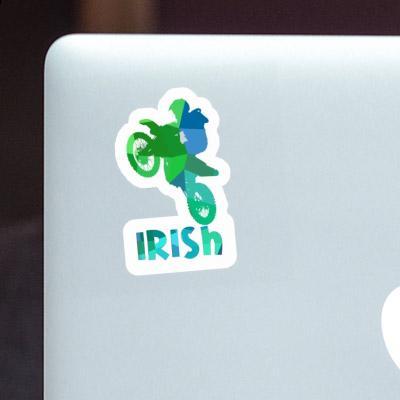 Irish Autocollant Motocrossiste Laptop Irish Autocollant Motocrossiste Laptop Image
