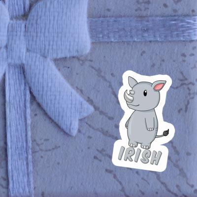 Sticker Rhinozeros Irish Notebook Sticker Rhinozeros Irish Notebook Image