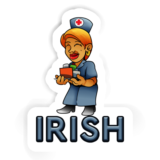 Autocollant Infirmière Irish Notebook Autocollant Infirmière Irish Gift package Image