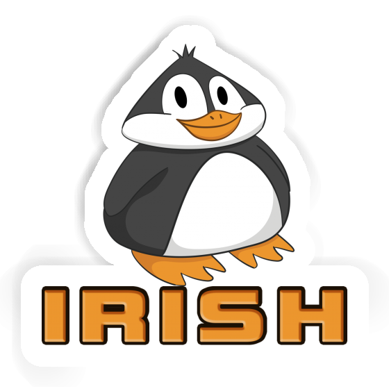 Irish Sticker Penguin Notebook Irish Sticker Penguin Gift package Image
