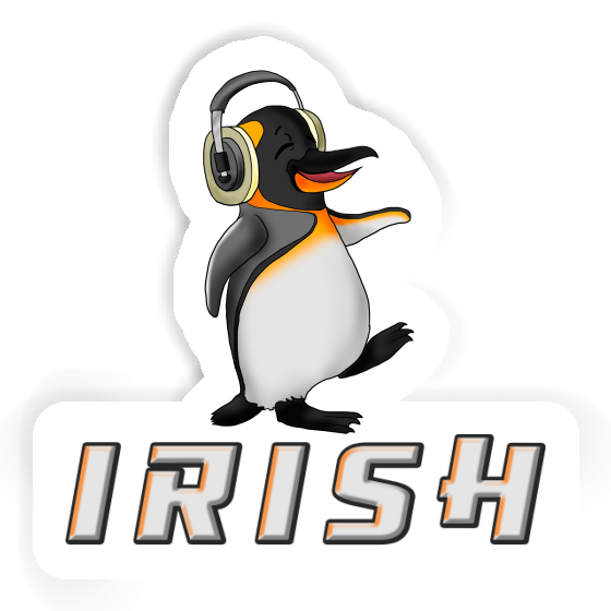 Aufkleber Pinguin Irish Aufkleber Pinguin Irish Image