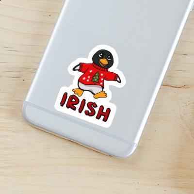 Pinguin Aufkleber Irish Laptop Image