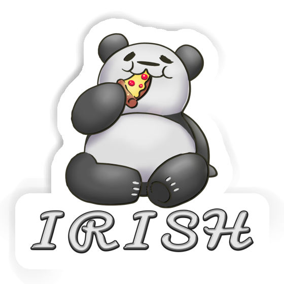 Irish Sticker Pizza Panda Notebook Irish Sticker Pizza Panda Notebook Image
