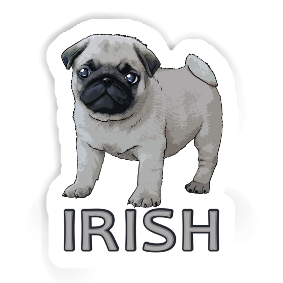 Sticker Pug Irish Gift package Image