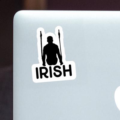 Autocollant Gymnaste aux anneaux Irish Laptop Autocollant Gymnaste aux anneaux Irish Laptop Image