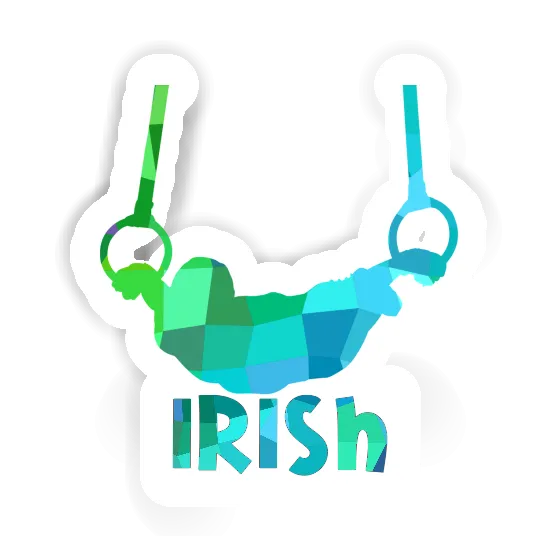 Ring gymnast Sticker Irish Notebook Ring gymnast Sticker Irish Gift package Image