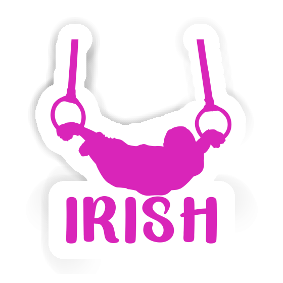 Autocollant Gymnaste aux anneaux Irish Laptop Autocollant Gymnaste aux anneaux Irish Laptop Image