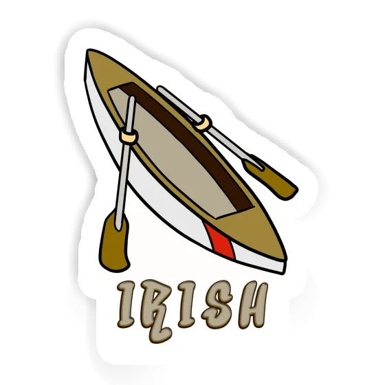 Irish Autocollant Bateau à rames Notebook Irish Autocollant Bateau à rames Gift package Image