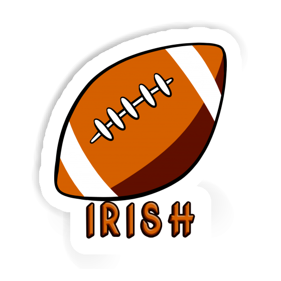 Irish Autocollant Ballon de rugby Notebook Irish Autocollant Ballon de rugby Gift package Image