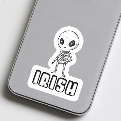 Sticker Skeleton Irish Gift package Image