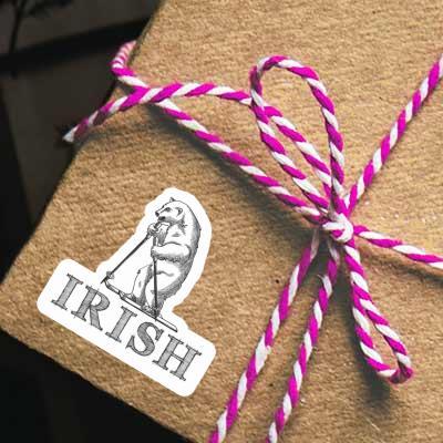 Autocollant Irish Skieur Notebook Autocollant Irish Skieur Gift package Image