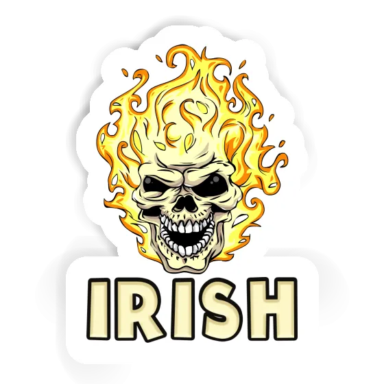 Autocollant Tête de feu Irish Autocollant Tête de feu Irish Image