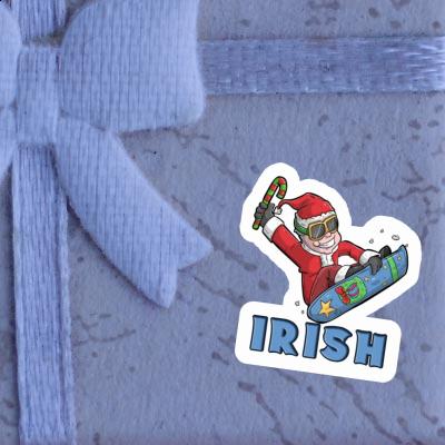 Autocollant Irish Snowboardeur Notebook Autocollant Irish Snowboardeur Notebook Image