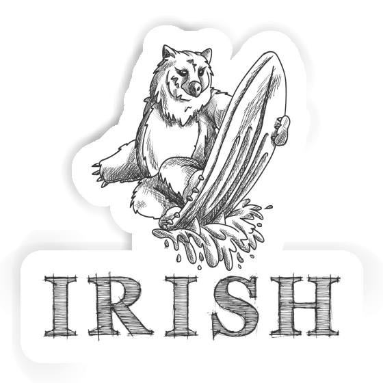 Sticker Irish Surfer Laptop Sticker Irish Surfer Laptop Image