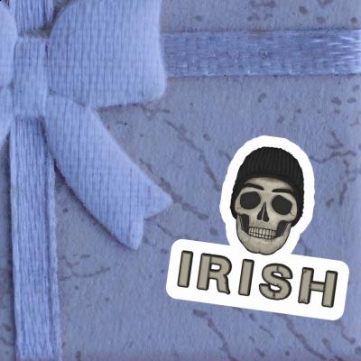 Irish Sticker Skull Notebook Irish Sticker Skull Notebook Image