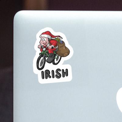 Bicycle Rider Sticker Irish Notebook Bicycle Rider Sticker Irish Notebook Image