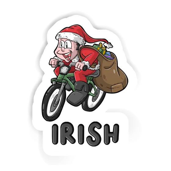 Bicycle Rider Sticker Irish Notebook Bicycle Rider Sticker Irish Gift package Image