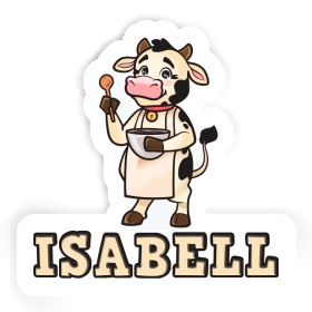 Cuisinière Autocollant Isabell Image