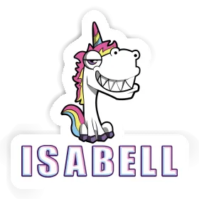 Unicorn Sticker Isabell Image