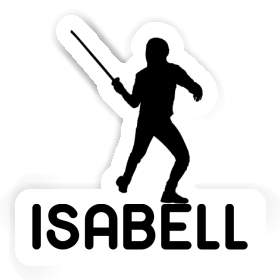 Isabell Sticker Fencer Image