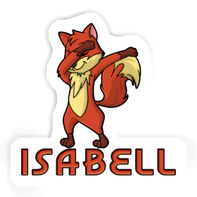 Dabbing Fox Sticker Isabell Image