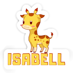 Isabell Sticker Giraffe Image