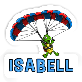 Aufkleber Gleitschirmpilot Isabell Image