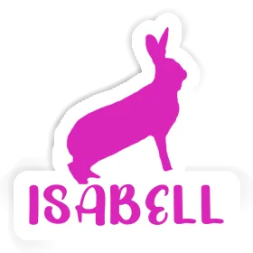 Rabbit Sticker Isabell Image