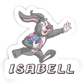 Sticker Rugby rabbit Isabell Image