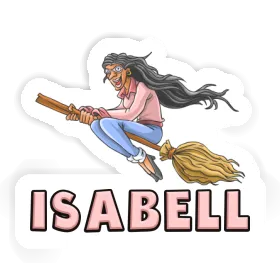 Isabell Aufkleber Hexe Image