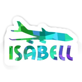 Isabell Sticker Jumbo-Jet Image