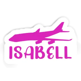 Sticker Isabell Jumbo-Jet Image