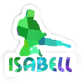 Sticker Karateka Isabell Image