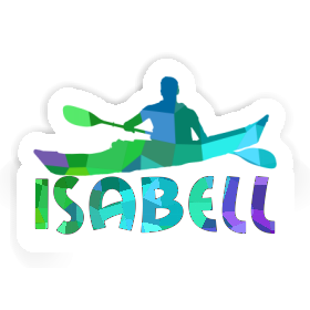 Sticker Kayaker Isabell Image